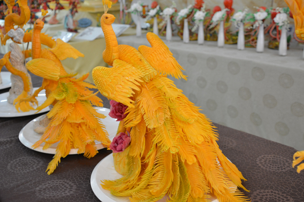 食品雕刻，惊艳无比